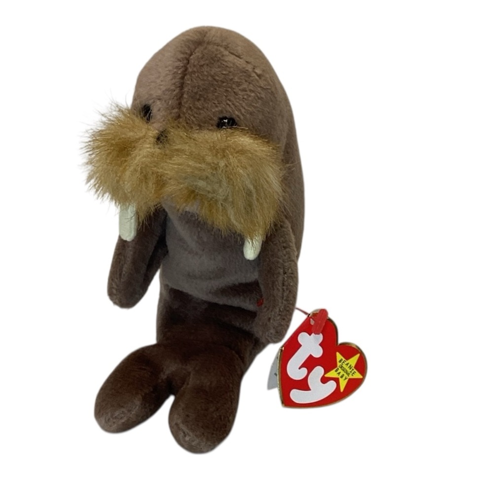 💚 TY “Jolly” Beanie Baby Walrus - NWT